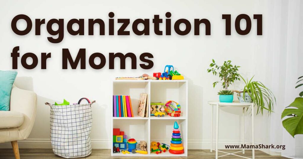 Organization 101 for moms