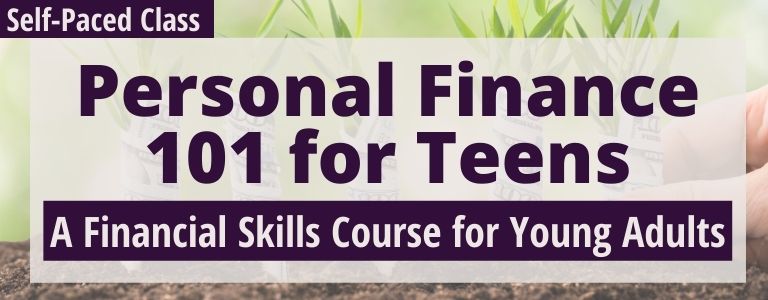 Personal finance 101 course for teens