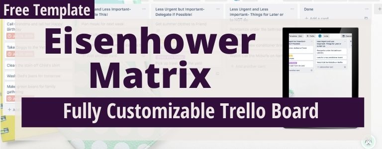 eisenhower trello matrix