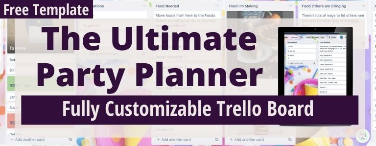 party planner on trello