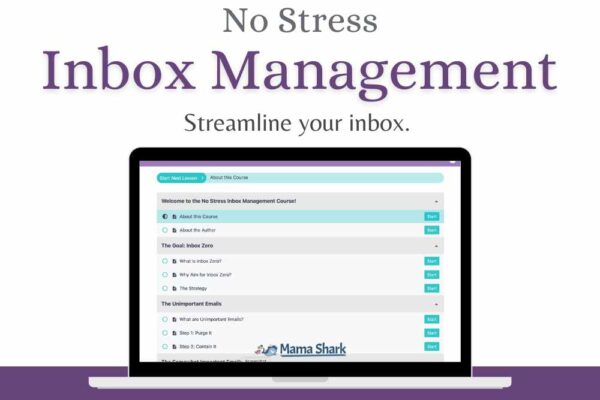 No Stress Inbox Management Course