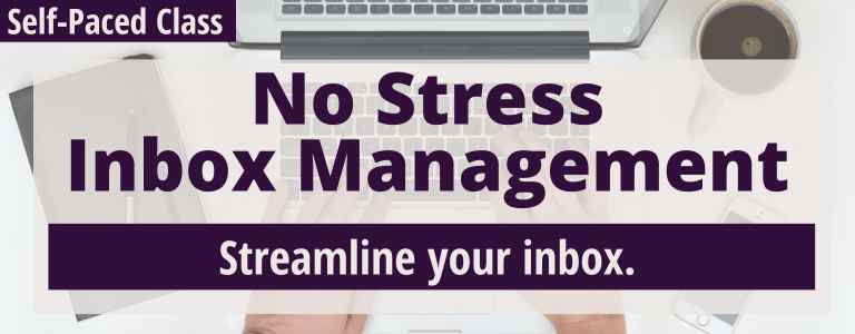 No stress management